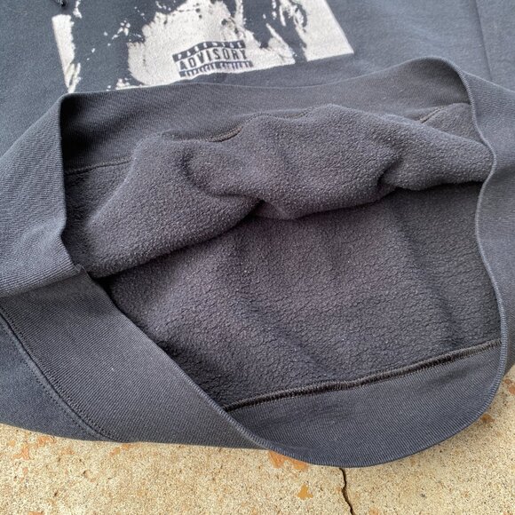 Lil Xan Total Xanarchy Hoody Sweatshirt Black Size XL Artist Music Horror - Picture 6 of 7